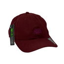 Boné Casual Over Head - Cor Vinho  Logo Vinho