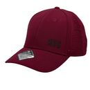 Boné Casual Lackpard NYC - Cor Vinho  Logo Preto