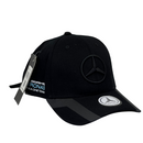 Boné Urbano Mercedes - Cor Preto  Logo Preto
