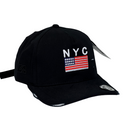 Boné Destroyed New York City - Cor Preto  Logo Original