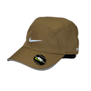 Boné Casual Nike Basic Two - Cor Marrom  Logo Cinza
