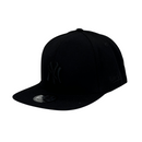 Boné Aba Reta New York Yankees - Cor Preto  Logo Preto