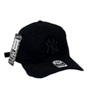 Boné Destroyed New York Yankees - Cor Preto  Logo Preto