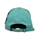 Boné Destroyed Los Angeles LA - Cor Verde Água  Logo Azul