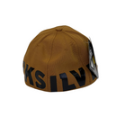 Boné Fitted QuikSilver Big Back - Cor Marrom  Logo Preto