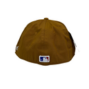 Boné Aba Reta New York Yankees - Cor Mostarda  Logo Branco