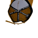 Boné Destroyed Adidas BIG - Cor Mostarda  Logo Mostarda