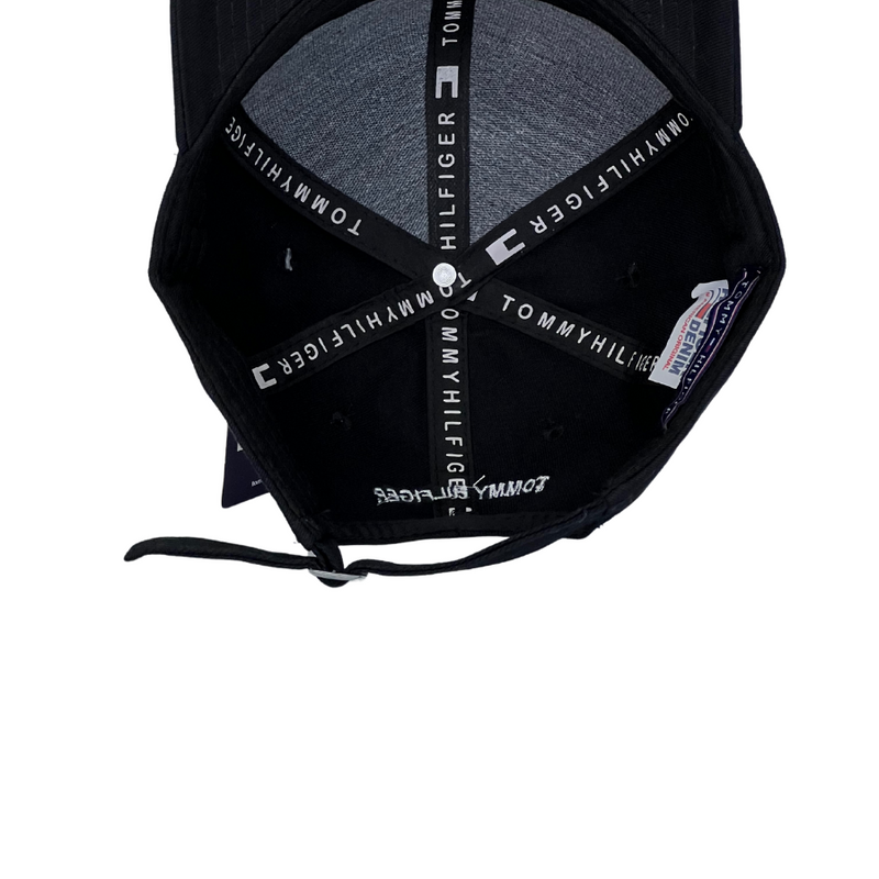 Boné Urbano Tommy Hilfiger Basic - Cor Preto  Logo Original