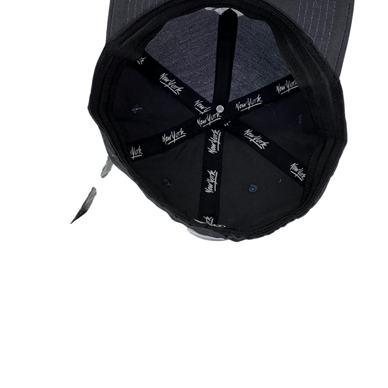 Boné Aba Reta New York Yankees - Cor Cinza  Logo Branco