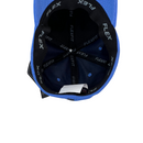 Boné Fitted Quiksilver BIG BACK - Cor Azul  Logo Preto