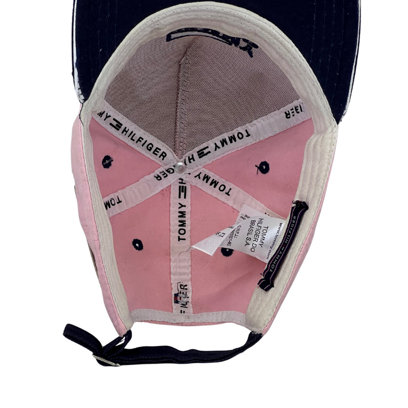 Boné Casual Tommy Hilfiger NYC - Cor Rosa  Logo Oficial