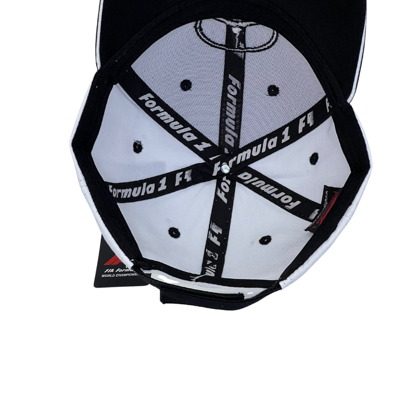 Boné  Urbano Detroid Mercedes BIG - Cor Branco  Logo Preto