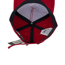 Boné Destroyed New York Yankees - Cor Vermelho  Logo Branco