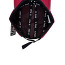 Boné Casual New York Yankees - Cor Vermelho  Logo Branco