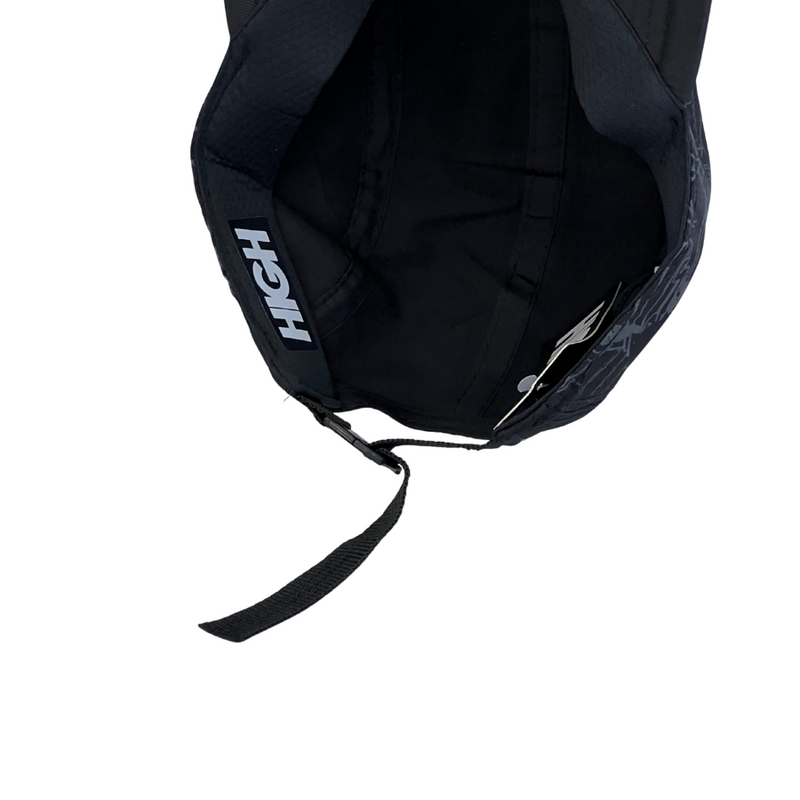 Boné Casual High Kongs - Cor Preto  Logo Preto