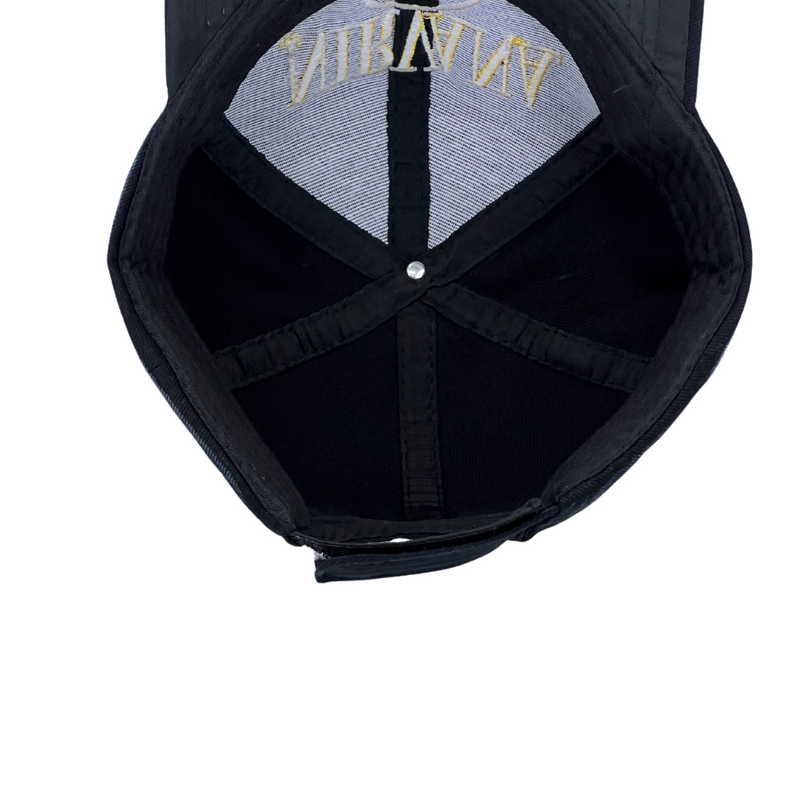 Boné Rock Nirvana - Jeans  Logo Amarelo