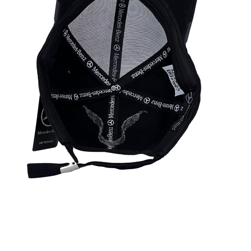 Boné Urbano Mercedes - Cor Preto  Logo Preto