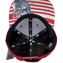 Boné Aba Reta New York Yankees - Cor Vermelho  Logo Oficial