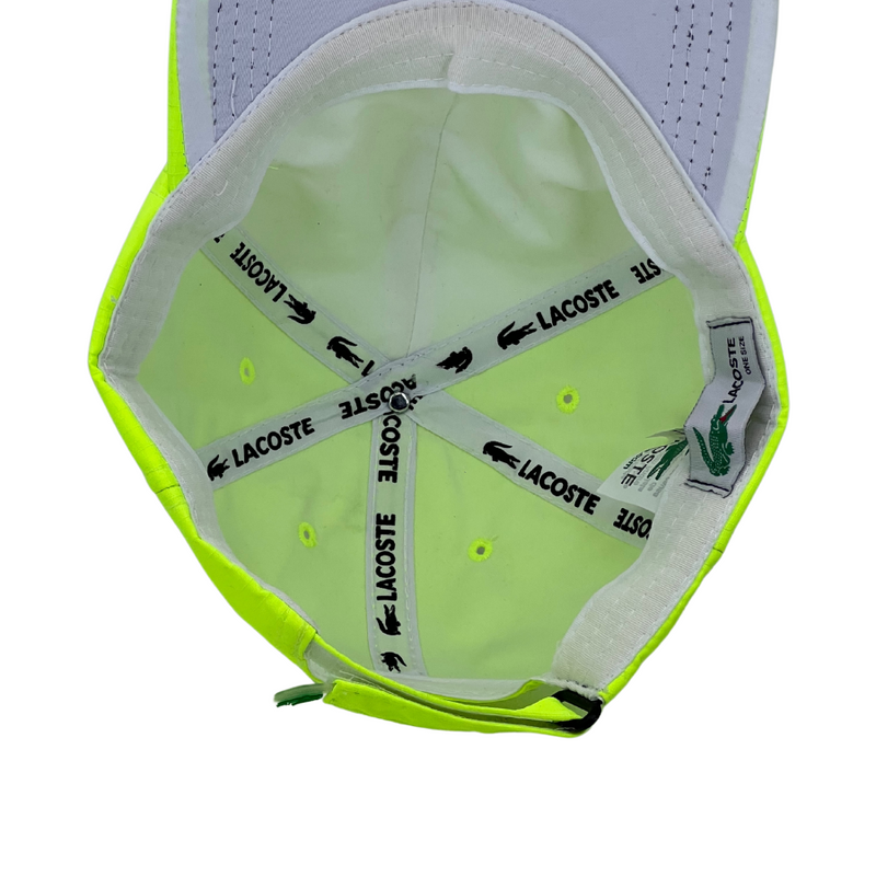 Boné Casual Lacoste Basic  - Cor Verde Claro  Logo Oficial