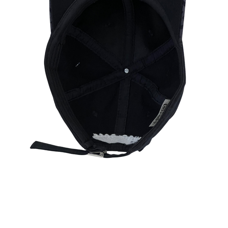 Boné Urbano Hugo Boss GRIFE 2 - Cor Preto  Logo Branco