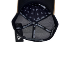 Boné Trucker Agro MODÃO - Cor Preto  Logo Marrom