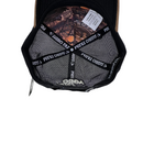 Boné Trucker Cavalgada - Cor Preto e Marrom  Logo Original