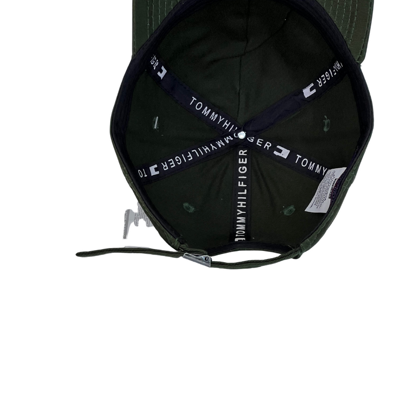 Boné Casual Tommy Hilfiger BIG - Cor Verde Escuro  Logo Original