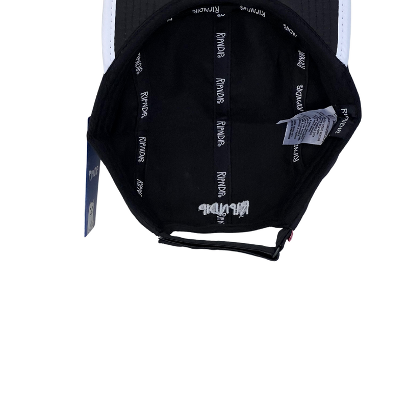 Boné Casual Ripndip Explosion Cat - Cor Preto  Logo Original