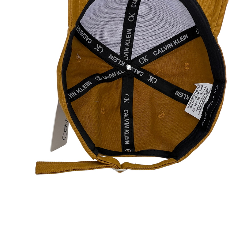 Boné Destroyed Calvin Klein Basic - Cor Bege  Logo Oficial