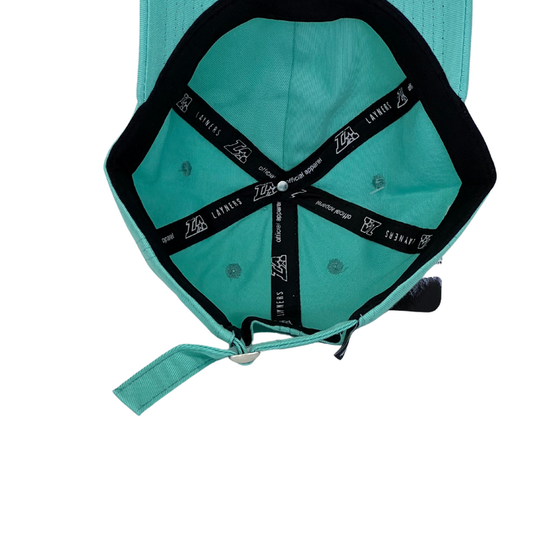 Boné Casual Layners - Cor Ciano  Logo Branco