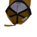 Boné Destroyed New York Yankees - Cor Mostarda  Logo Preto