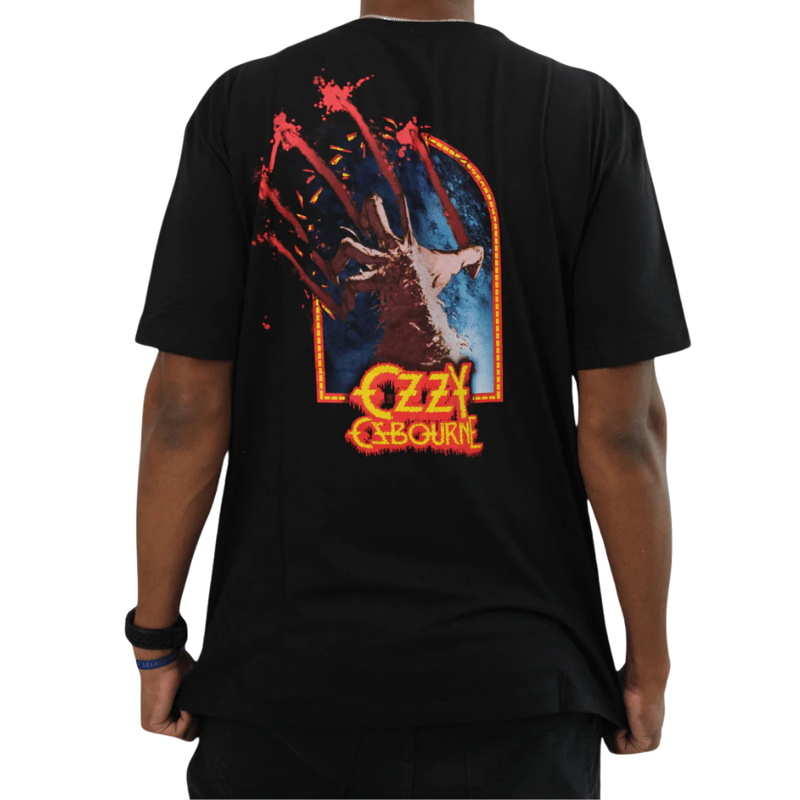 Camiseta Manga Curta Ozzy Osbourne - Bark At The Moon