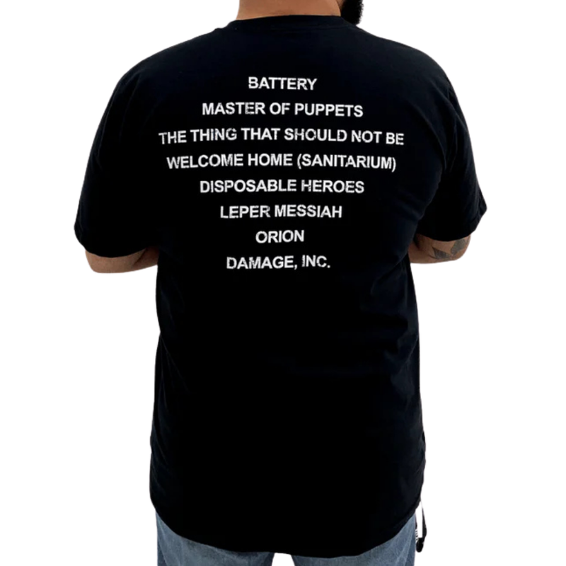 Camiseta Manga Curta Metallica - Master of Puppets