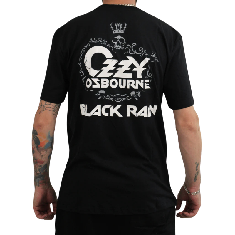 Camiseta Manga Curta Ozzy Osbourne - Black Rain