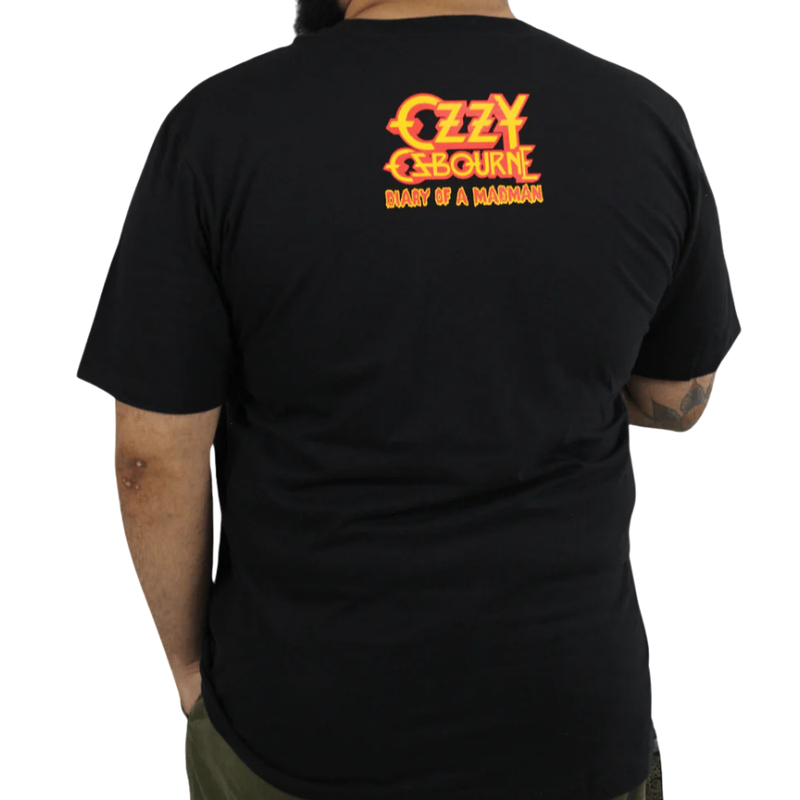 Camiseta Manga Curta Ozzy Osbourne - Diary Of A Madmam