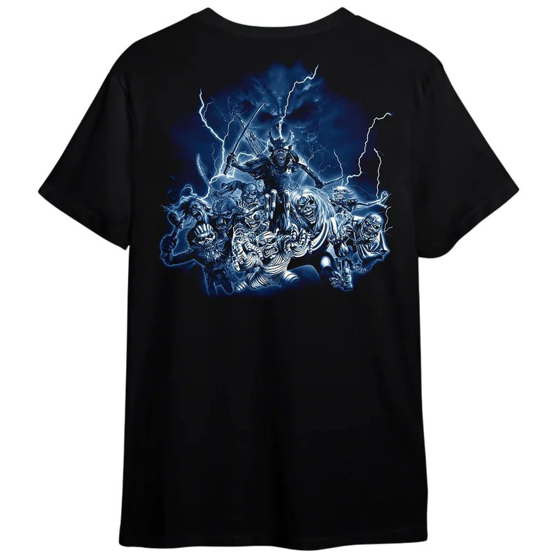 Camiseta Manga Curta Iron Maiden - All Eddies