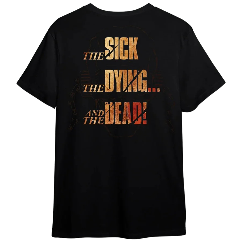 Camiseta Manga Curta Megadeth - The Sick The Dying And the Dead