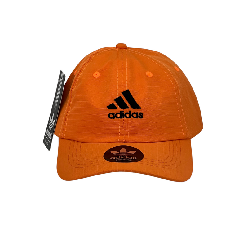 Boné Casual Adidas Basics - Cor Laranja  Logo Preto