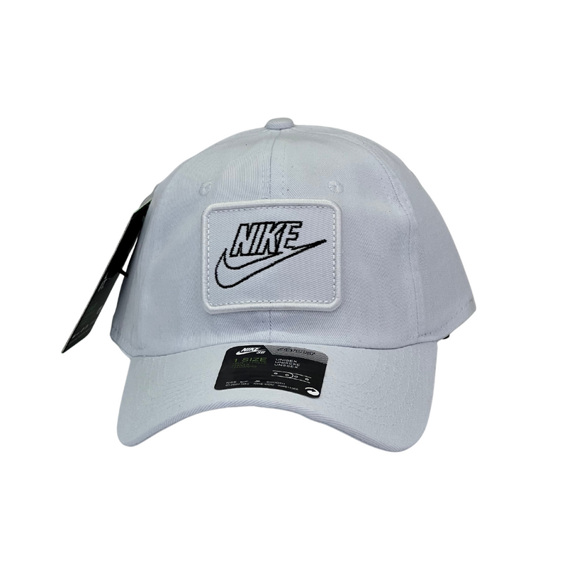 Boné Urbano Nike BIG TWO - Cor Branco  Logo Branco