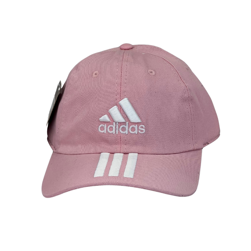 Boné Casual Adidas Sport - Cor Rosa  Logo Branco