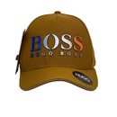 Boné Urbano Hugo Bos BOSS Colors - Cor Mostarda  Logo Oficial