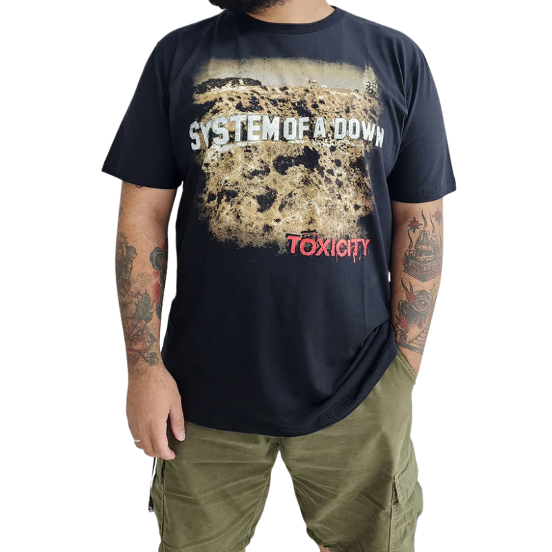 Camiseta Manga Curta System Of A Down - Toxicity