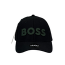 Boné Urbano Hugo Boss BIG - Cor Preto  Logo Verde
