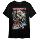 Camiseta Manga Curta Iron Maiden - The Number Of The Beast