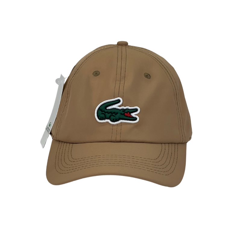 Boné  Casual Lacoste Medium - Cor Marrom  Logo Original