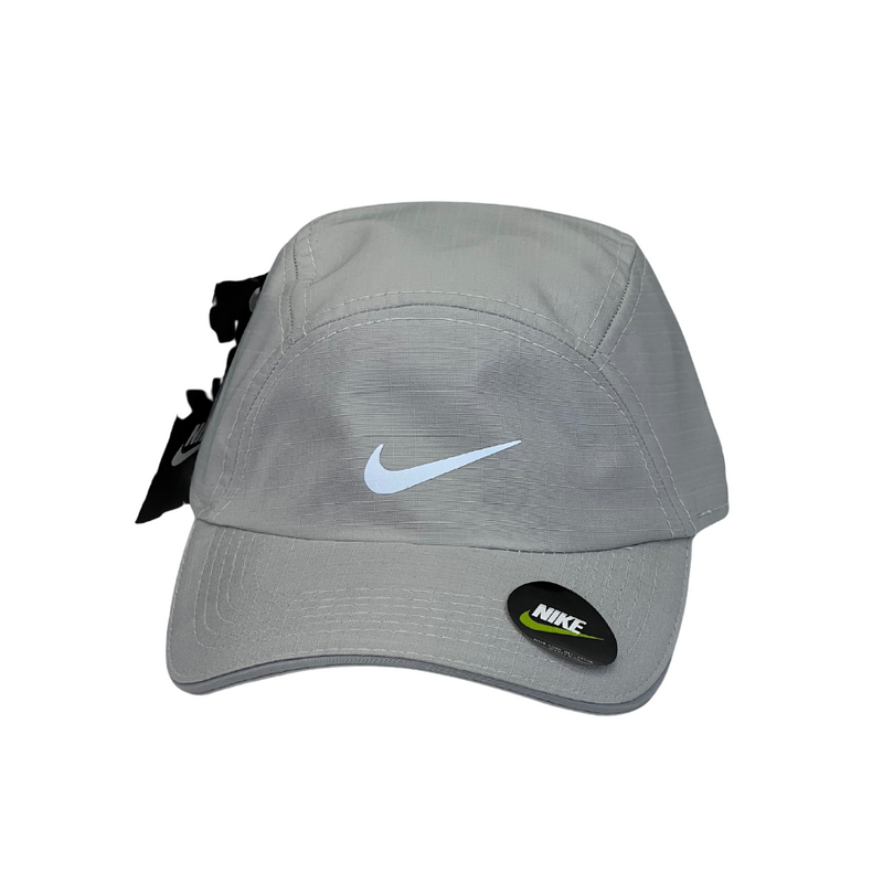 Boné Casual Nike Basic Two - Cor Cinza  Logo Cinza