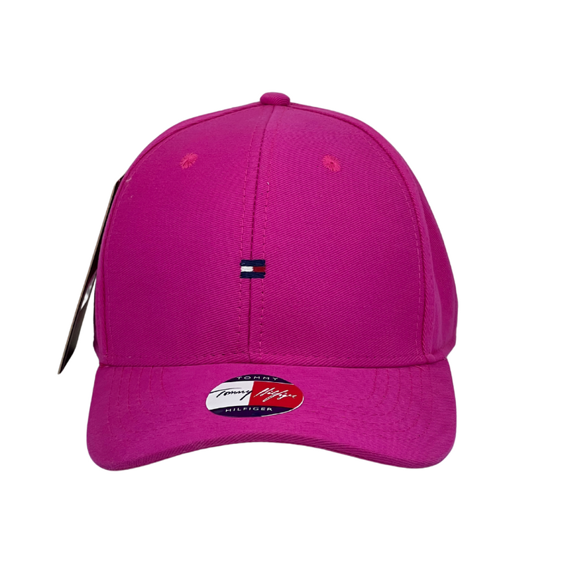 Boné Urbano Tommy Hilfiger Basic - Cor Rosa Choque  Logo Oficial