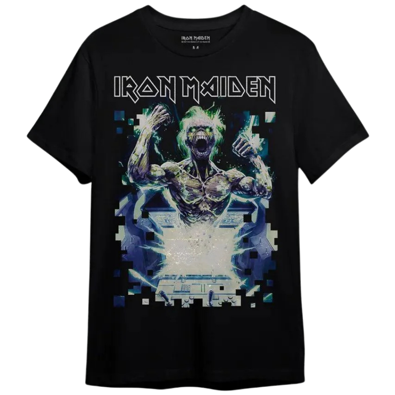 Camiseta Manga Curta Iron Maiden - Eddie Game