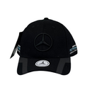 Boné Urbano Mercedes - Cor Preto  Logo Preto