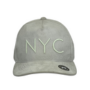 Boné Urbano New York City - Camurça  Logo Branco